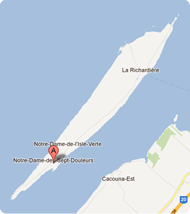 Carte Google de la Municipalité Notre-Dame-des-Sept-Douleurs